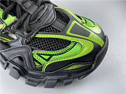 Baliciaga TRAINERS TRACK Black and green hollowed-out daddy shoes - 5