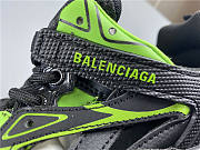 Baliciaga TRAINERS TRACK Black and green hollowed-out daddy shoes - 3