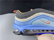 Nike Air Max 1x97 blue-gray corduroy CQ7512-046 - 4