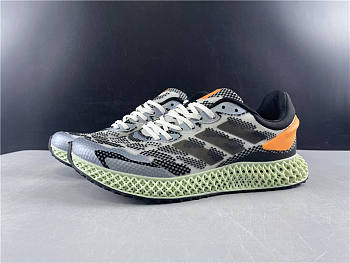 Adidas Alphaedge gray black orange Fw1233