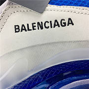 Baliciaga Triple S White Blue clear Crystal 544351 W09E1 1772 - 4