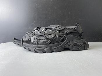 Baliciaga Track Sandal 'Triple Black' 617542 W2CC1 1000