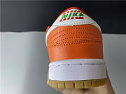 Nike Dunk Low orange green and white - 6