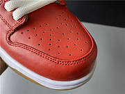 Nike Dunk Low orange green and white - 4