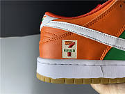 Nike Dunk Low orange green and white - 3