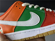 Nike Dunk Low orange green and white - 2