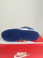 NIKE SB DUNK LOW white and blue skateboard shoes from Syracuse University of Kentucky CU1726-100 - 5