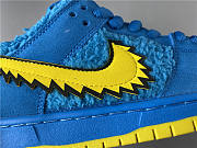 Nike Grateful Dead x Nike SB Dunk Low bear blue yellow CJ5378-400 - 4