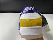 Nike SB Dunk Low Laser Orange Lakers purple gold skateboard shoes BQ6817-800 - 5