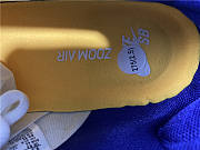 Nike SB Dunk Low Laser Orange Lakers purple gold skateboard shoes BQ6817-800 - 4