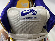 Nike SB Dunk Low Laser Orange Lakers purple gold skateboard shoes BQ6817-800 - 3