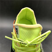 Nike Air Force OFF-WHITE X AIR FORCE 1 fluorescent Green AO4606-700 - 6