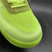 Nike Air Force OFF-WHITE X AIR FORCE 1 fluorescent Green AO4606-700 - 3