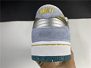 Nike Sean Clive x Nike SB Dunk Low White Jade Metallic Color DC9936-100 - 5