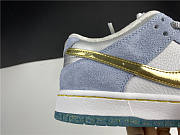 Nike Sean Clive x Nike SB Dunk Low White Jade Metallic Color DC9936-100 - 2