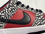 NIKE Dunk SB x Supreme 10th Anniversary Red burst Board shoes 313170-600 - 6
