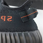 Adidas YEEZY BOOST 350 V2.  All black and scarlet letter cp9652 - 6