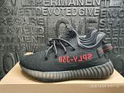 Adidas YEEZY BOOST 350 V2.  All black and scarlet letter cp9652 - 1