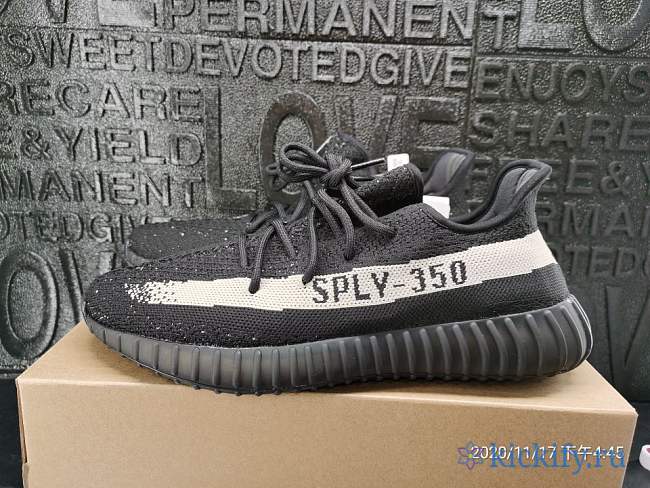Adidas Yeezy Boost 350 V2 Black White Oreo BY1604 - 1