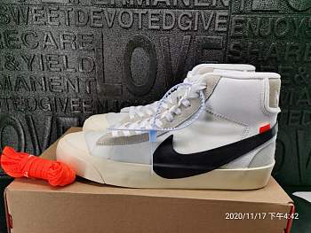Off White-Nike Blazer Mid Grim Reaper AA3832-100