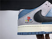 Nike SB Dunk blue-gray-black barb CU1726400 - 3