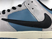 Nike SB Dunk blue-gray-black barb CU1726400 - 2