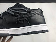 Nike off-White SB Dunk all black and white co-signed CT0856-002 - 3