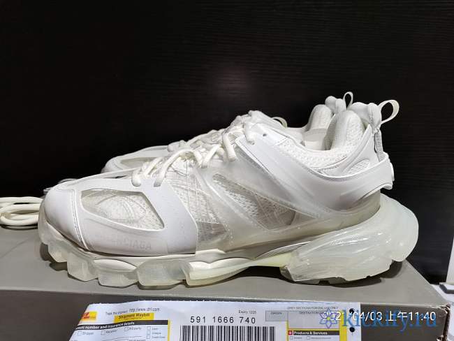 Baliciaga all white transparent 542436 W3GB1 7301 - 1