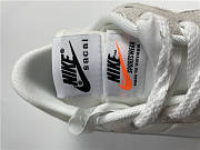 Nike sacai x Nike VaporWaffle 3.0 all-white double hook DD1875-100 - 3