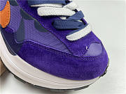 Nike sacai x Nike VaporWaffle 3.0purple and yellow double hook DD1875-500 - 2