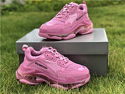 Baliciaga Triple S Clearsole Pink (W) 544351W2GA15760 - 6