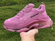 Baliciaga Triple S Clearsole Pink (W) 544351W2GA15760 - 4
