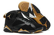 Nike Air Jordan 7 Retro Black Golden 535357-935 - 1