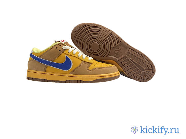 Nike SB Dunk Low PREM Newcastle Beer Gold Box 313170-741 - 1