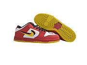 Nike SB Dunk Low 25th anniversary of white, red and yellow ticks 309242-307 - 1