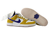 Nike SB Dunk Low Laser Orange Lakers purple gold skateboard shoes BQ6817-800 - 1