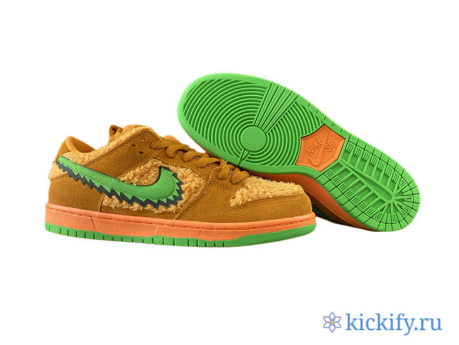 Nike Grateful Dead x Nike SB Dunk Low bear orange green X CJ5378 800 - 1