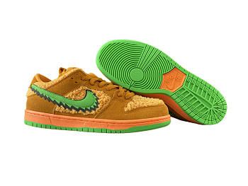 Nike Grateful Dead x Nike SB Dunk Low bear orange green X CJ5378 800