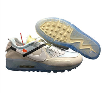 OFF-WHITE x Nike Air Max 90 Ice 10X AA7293-100
