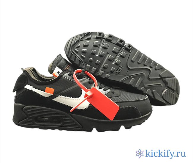 Nike off-white x Nike Air Max 90 'Black' Release date AA7293-001 - 1