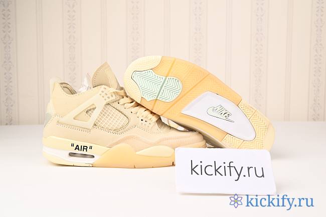 Nike Air Jordan 4 Retro Off-White Sail CV9388-100 - 1