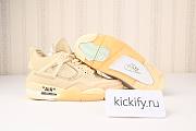 Nike Air Jordan 4 Retro Off-White Sail CV9388-100 - 1