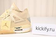 Nike Air Jordan 4 Retro Off-White Sail CV9388-100 - 4