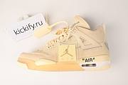 Nike Air Jordan 4 Retro Off-White Sail CV9388-100 - 6