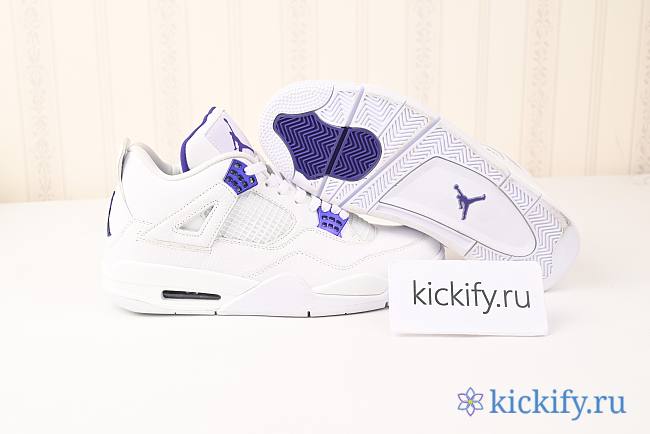 Nike Air Jordan 4 Retro Metallic Purple CT8527 115 - 1