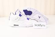 Nike Air Jordan 4 Retro Metallic Purple CT8527 115 - 1