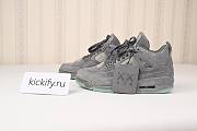 Nike Air Jordan 4 Retro Kaws Grey 930155 003 - 3