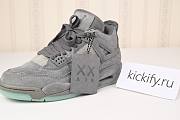 Nike Air Jordan 4 Retro Kaws Grey 930155 003 - 5