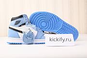 Nike Air Jordan 1 Retro High White University Blue Black 555088-134 - 1