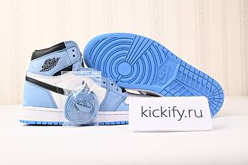 Nike Air Jordan 1 Retro High White University Blue Black 555088-134